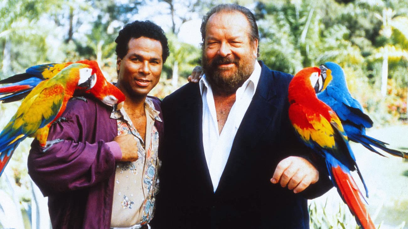 Zwei Supertypen in Miami