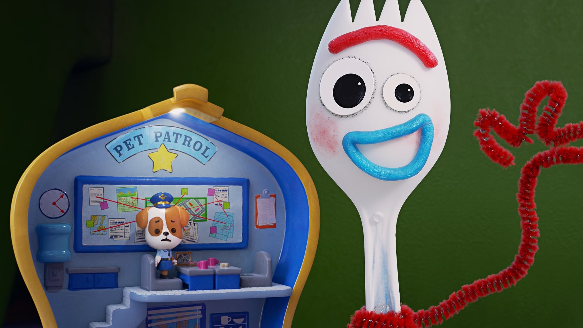 Forky hat eine Frage -Was ist ein Haustier?