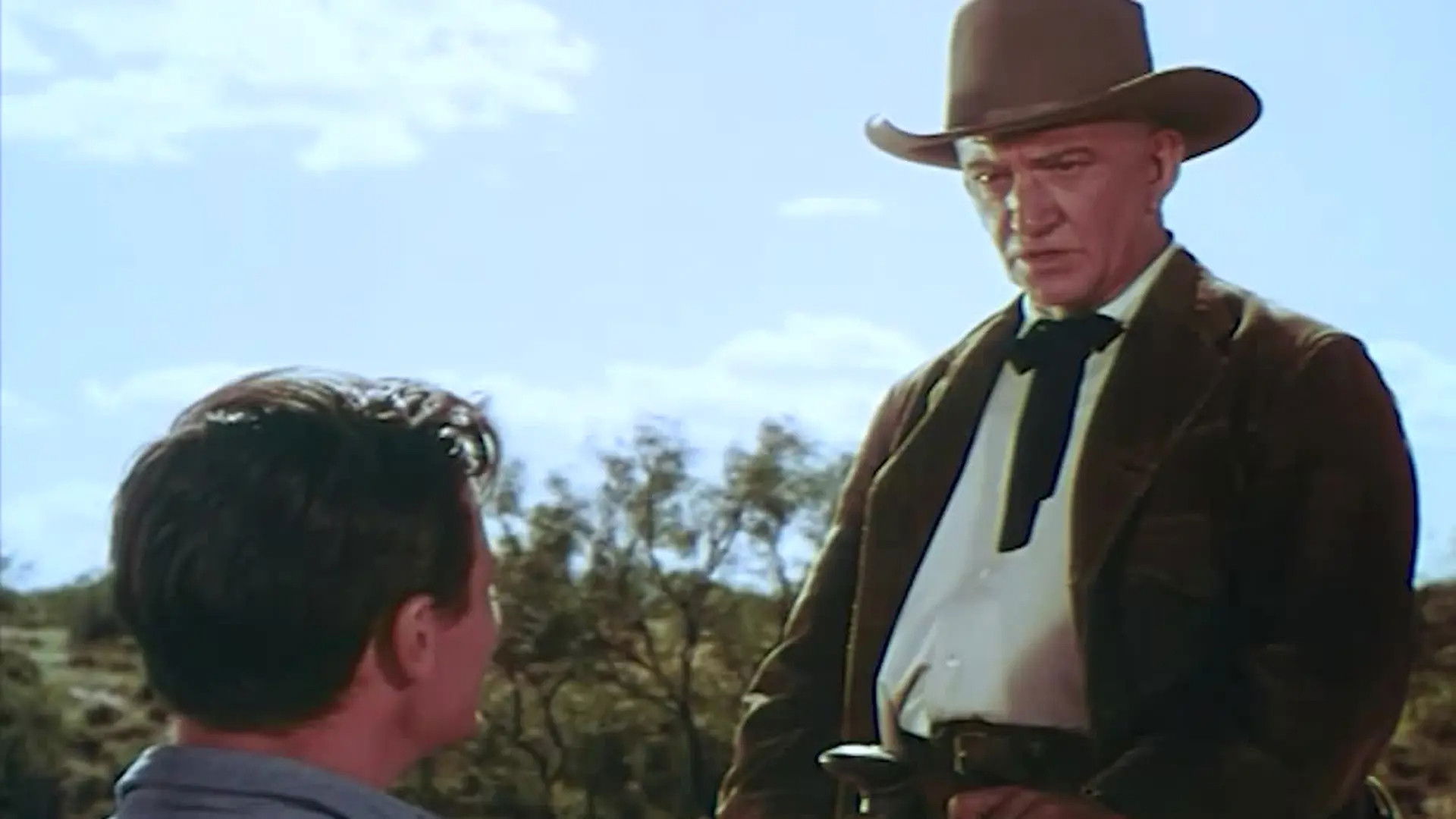 Zweikampf bei Sonnenuntergang