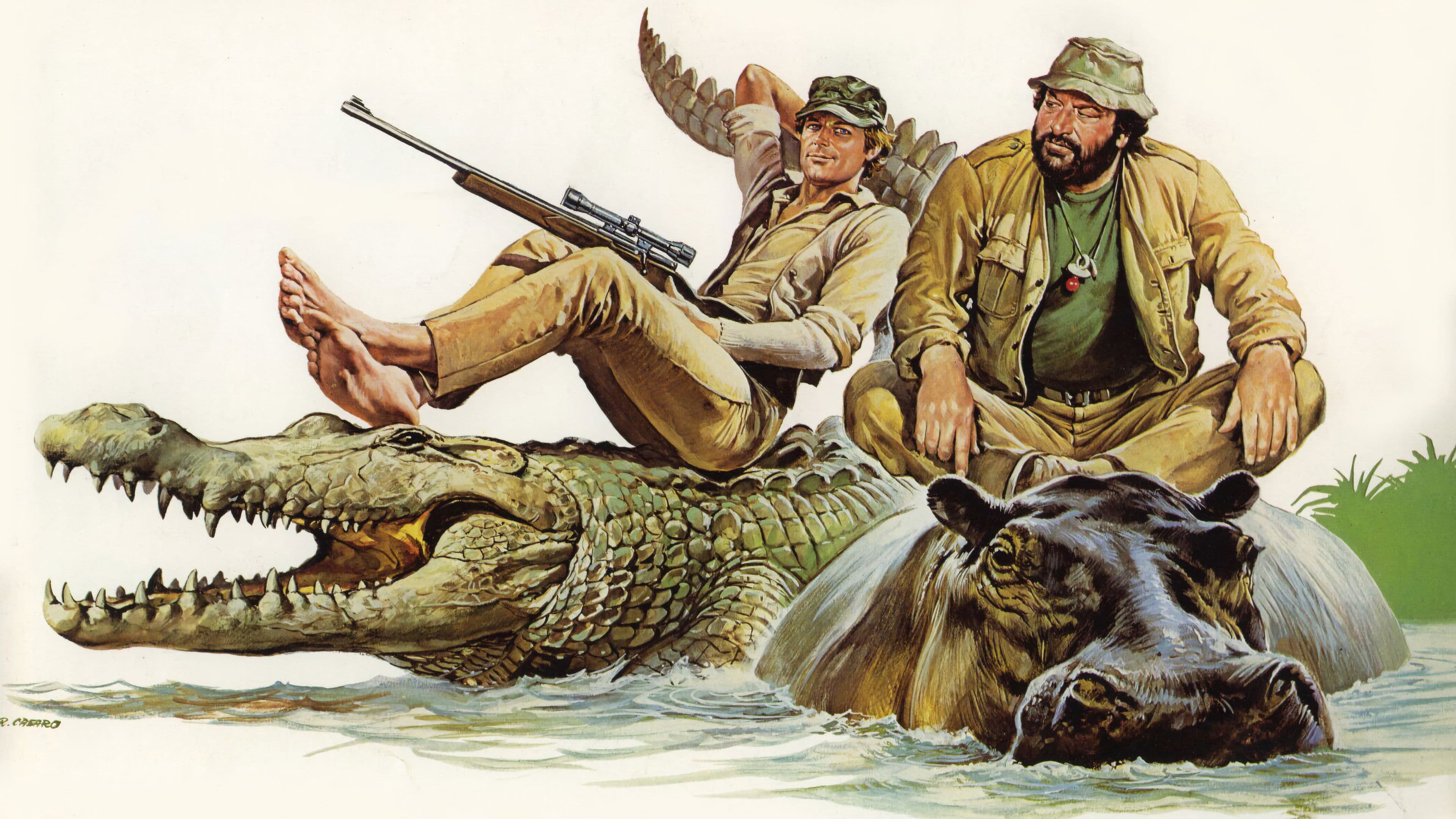 Das Krokodil und sein Nilpferd