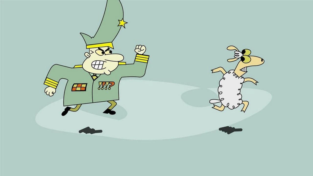 Ein Schaf in der Großstadt