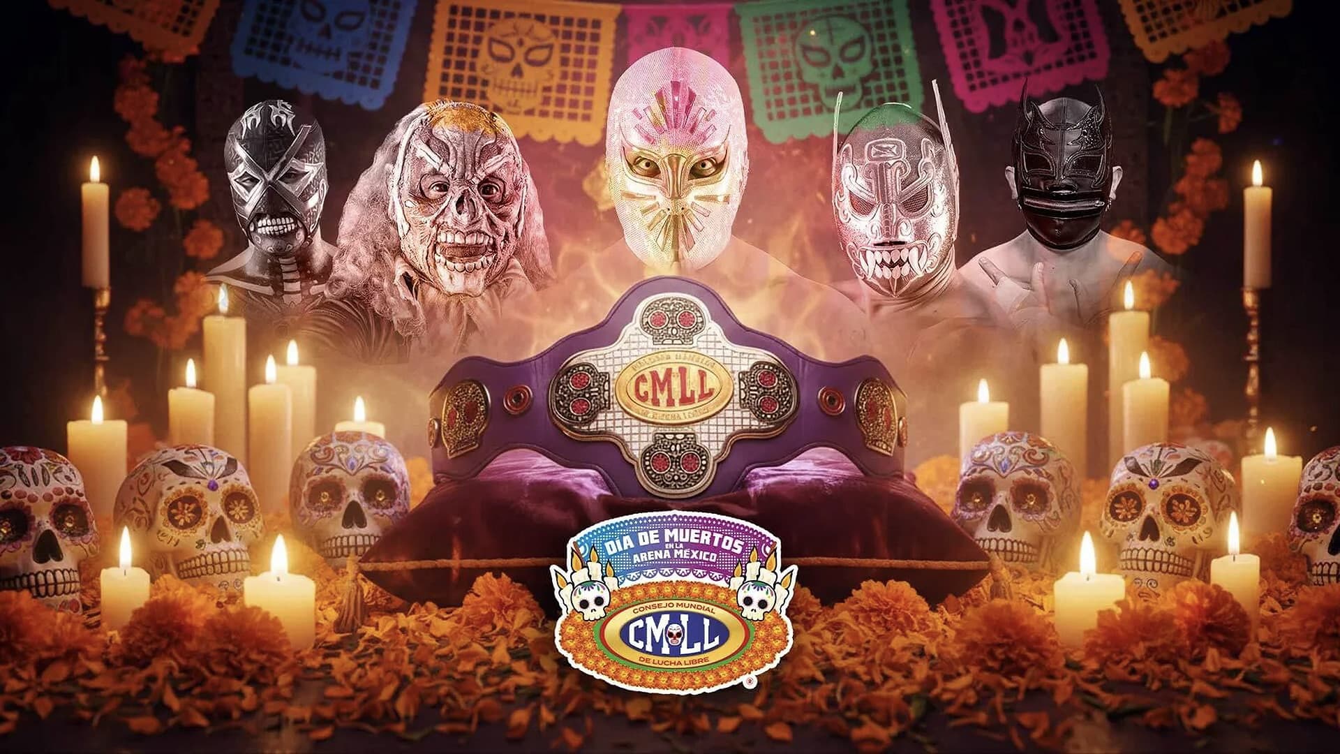 CMLL Dia De Muertos Viernes Espectacular