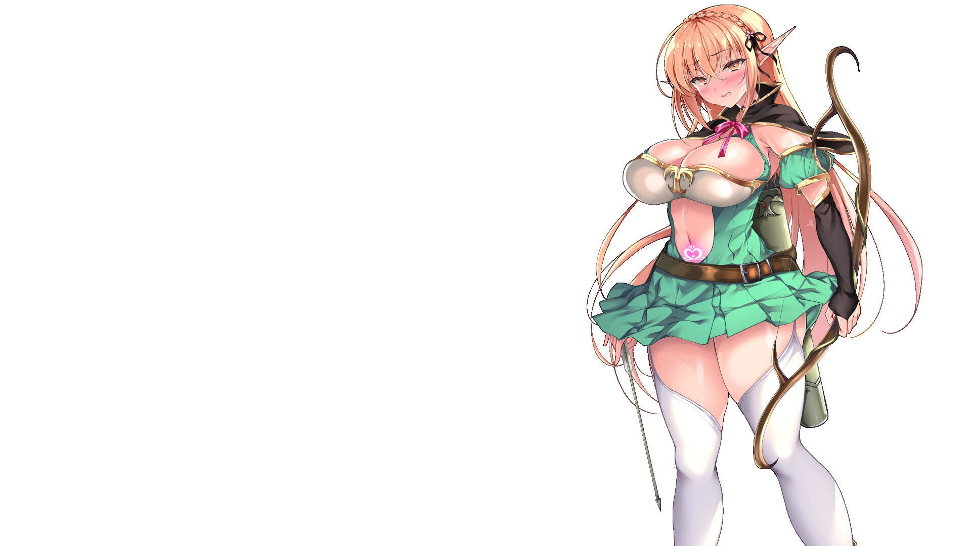 エルフに淫紋を付ける本