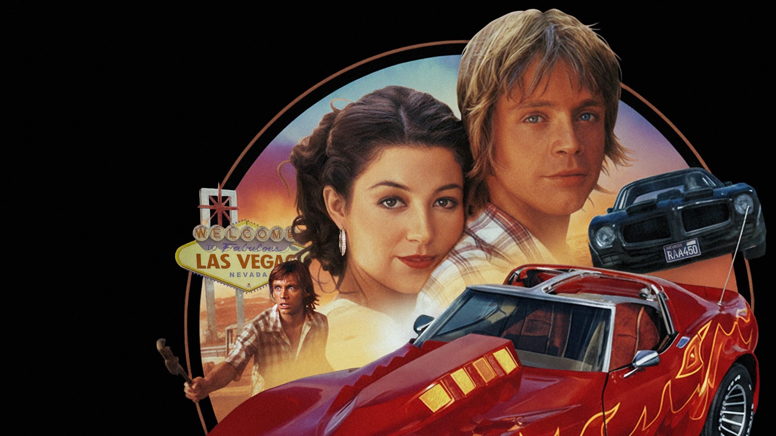 Zwei heiße Typen auf dem Highway