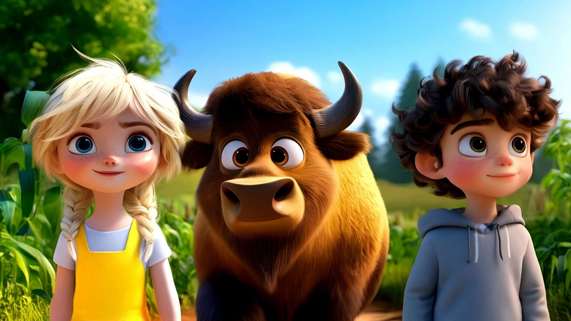 Беловежская пуща. Зубр Бублик и большой побег