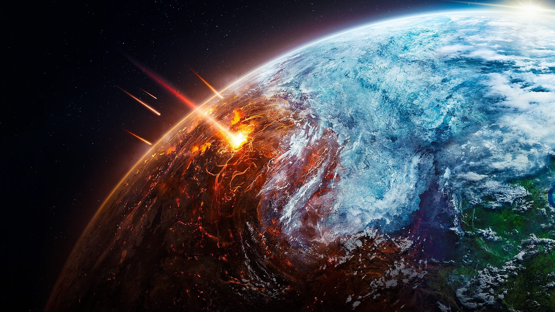 Die Erde - Entstehung des Lebens