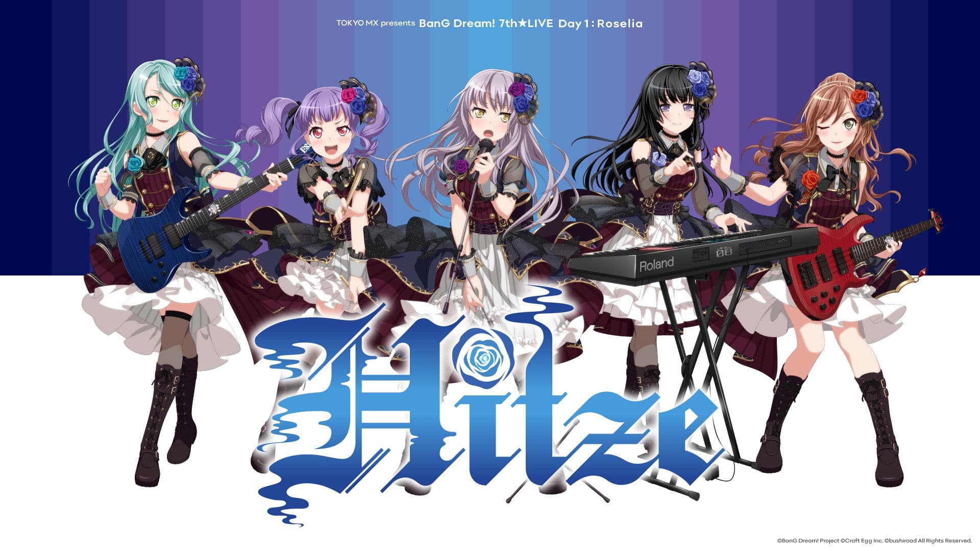 BanG Dream! 7th☆LIVE Day 1：Roselia「Hitze」
