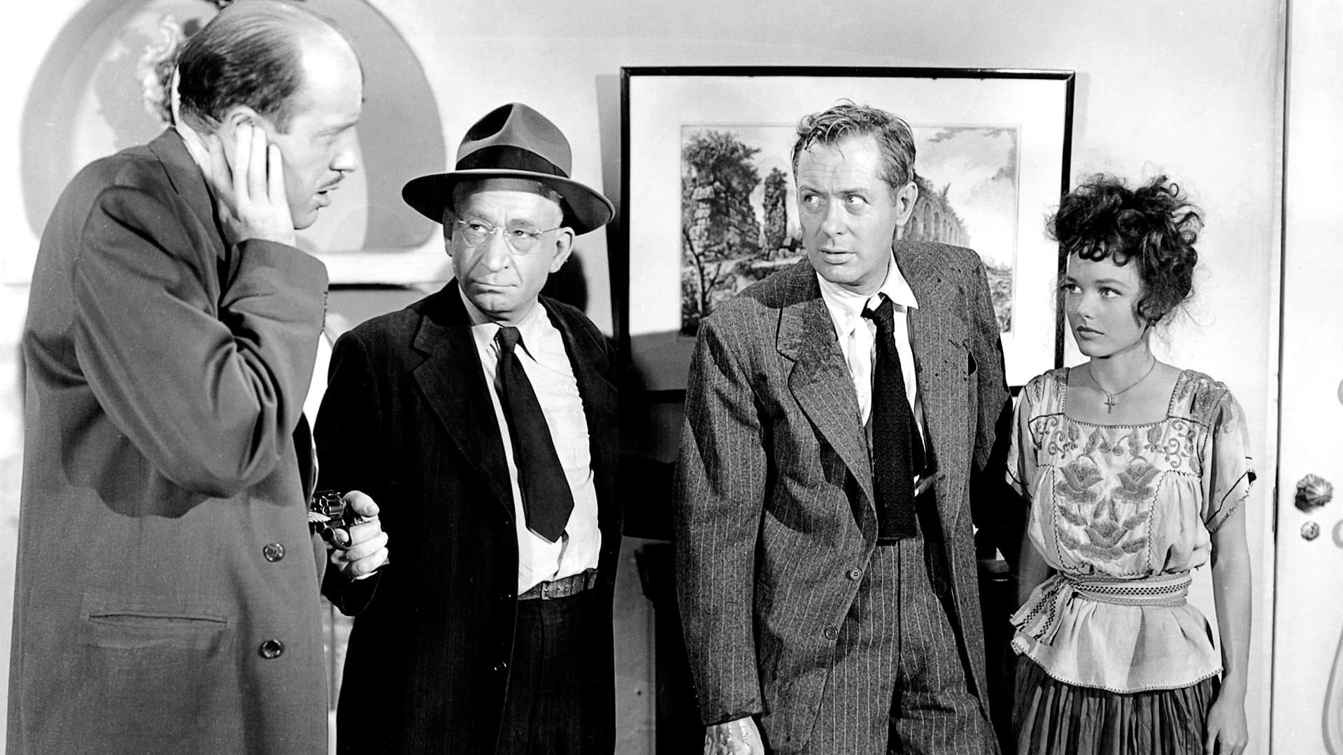 Reite auf dem rosa Pferd