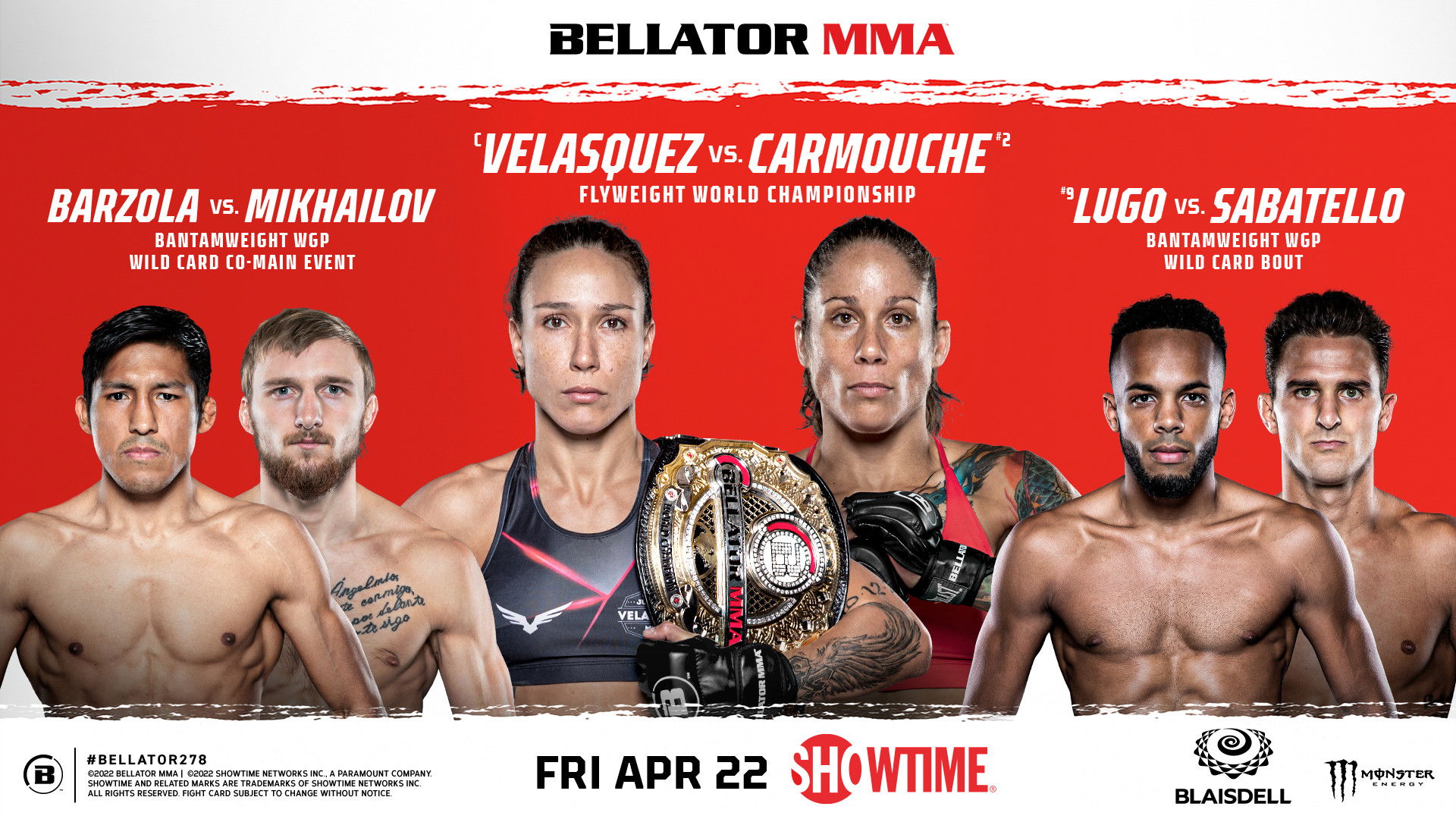 Bellator 278: Velasquez vs. Carmouche