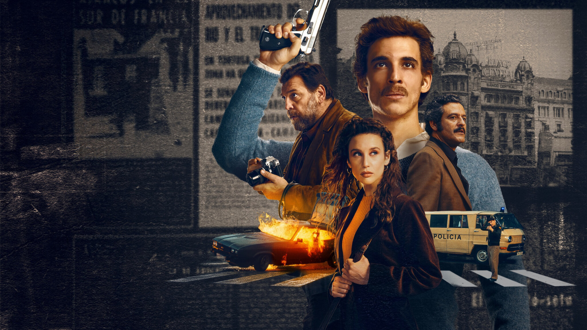 Bank unter Belagerung