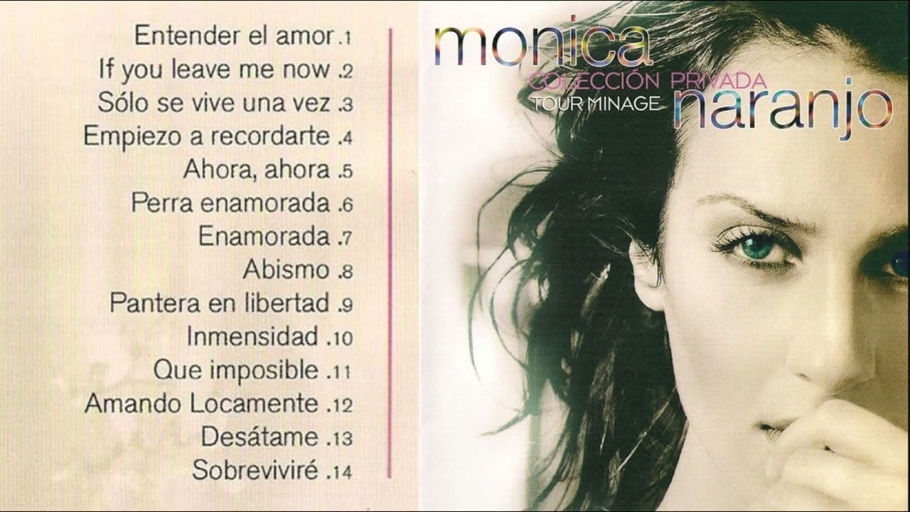 Monica Naranjo Tour Minage Coleccion Privada