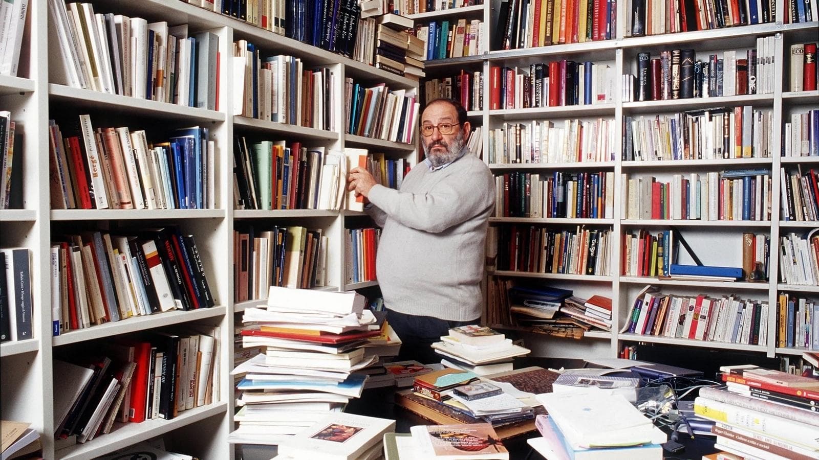 UMBERTO ECO - EINE BIBLIOTHEK DER WELT