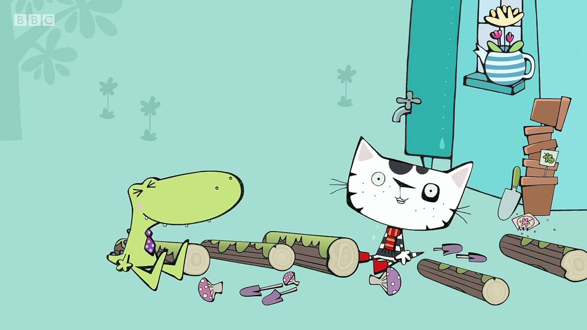 Wussywat the Clumsy Cat