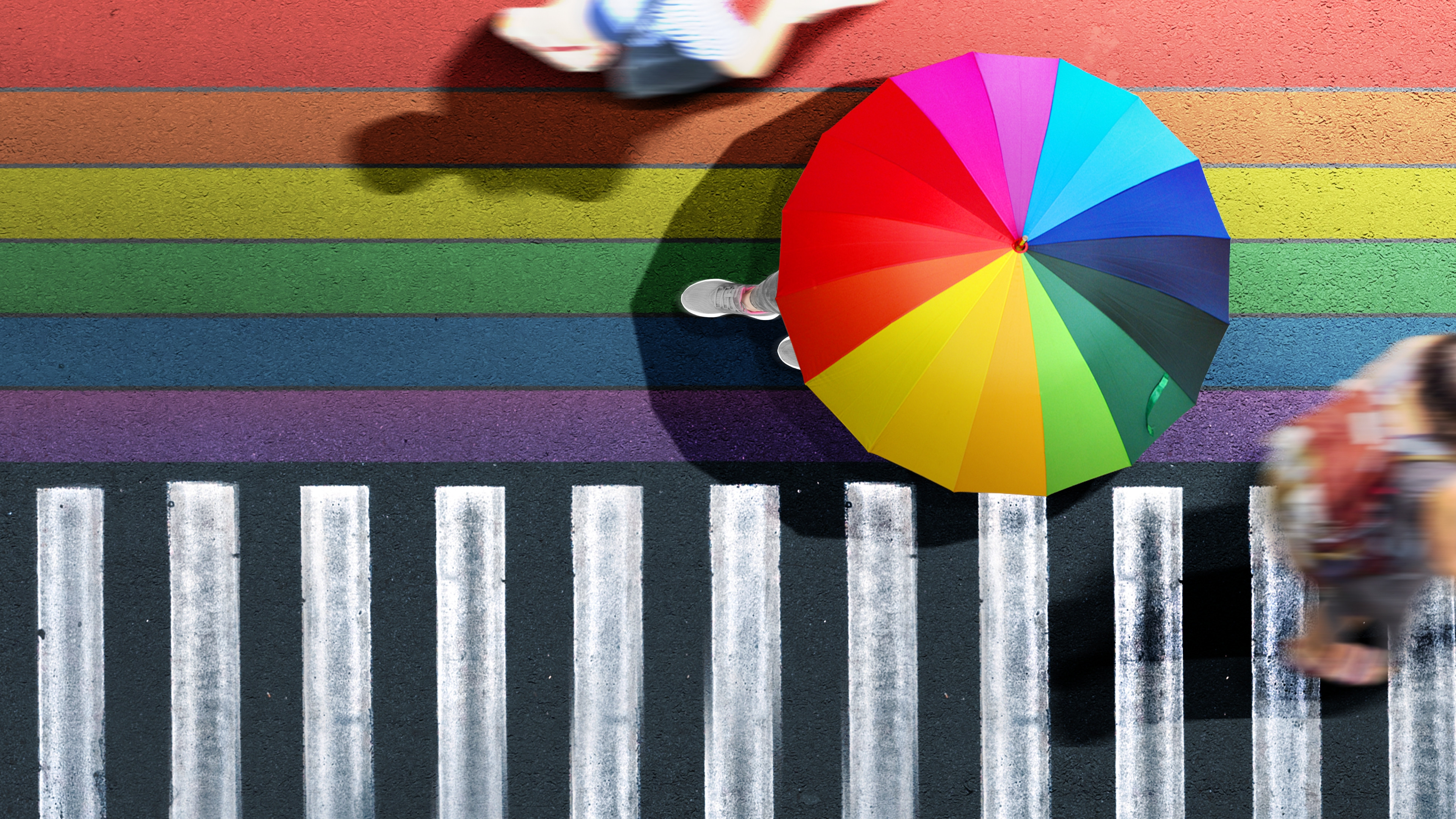 Pride: Vielfalt von oben