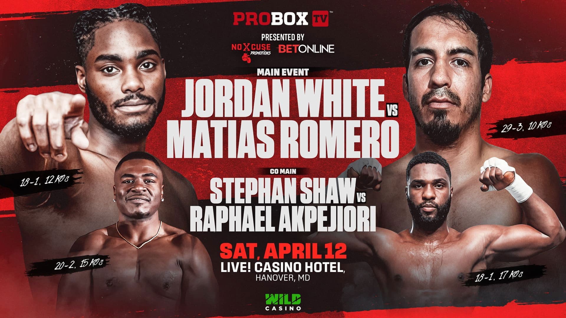 Jordan White vs. Jose Matias Romero
