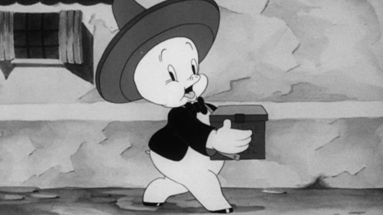 Porky Pig, der Stierkämpfer