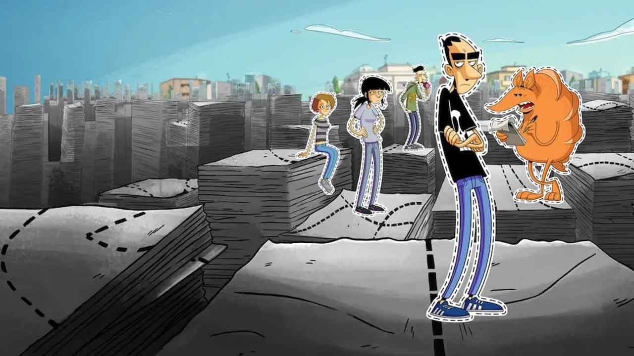 An der perforierten Linie abreißen