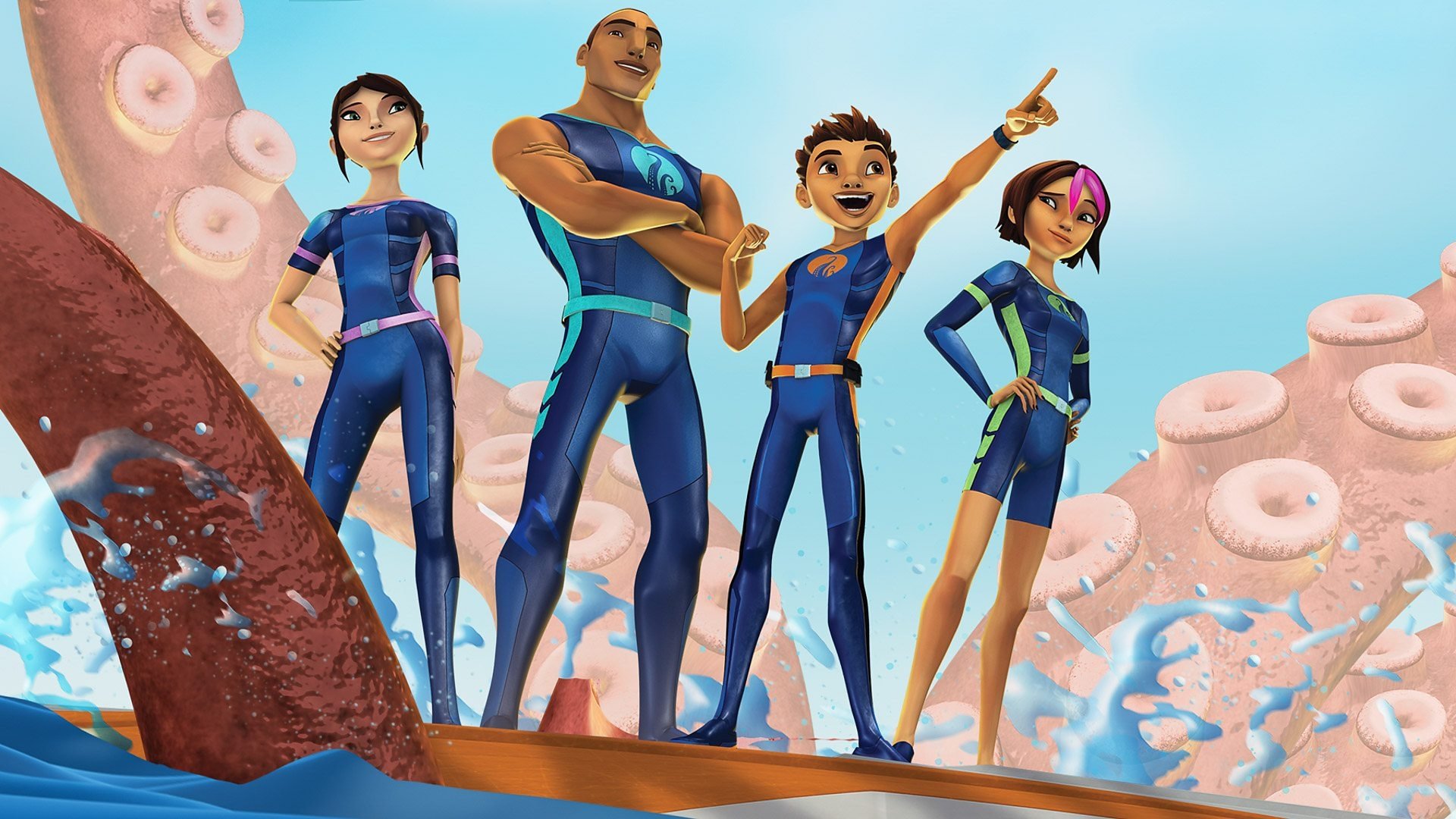 Die Nektons - Abenteurer der Tiefe