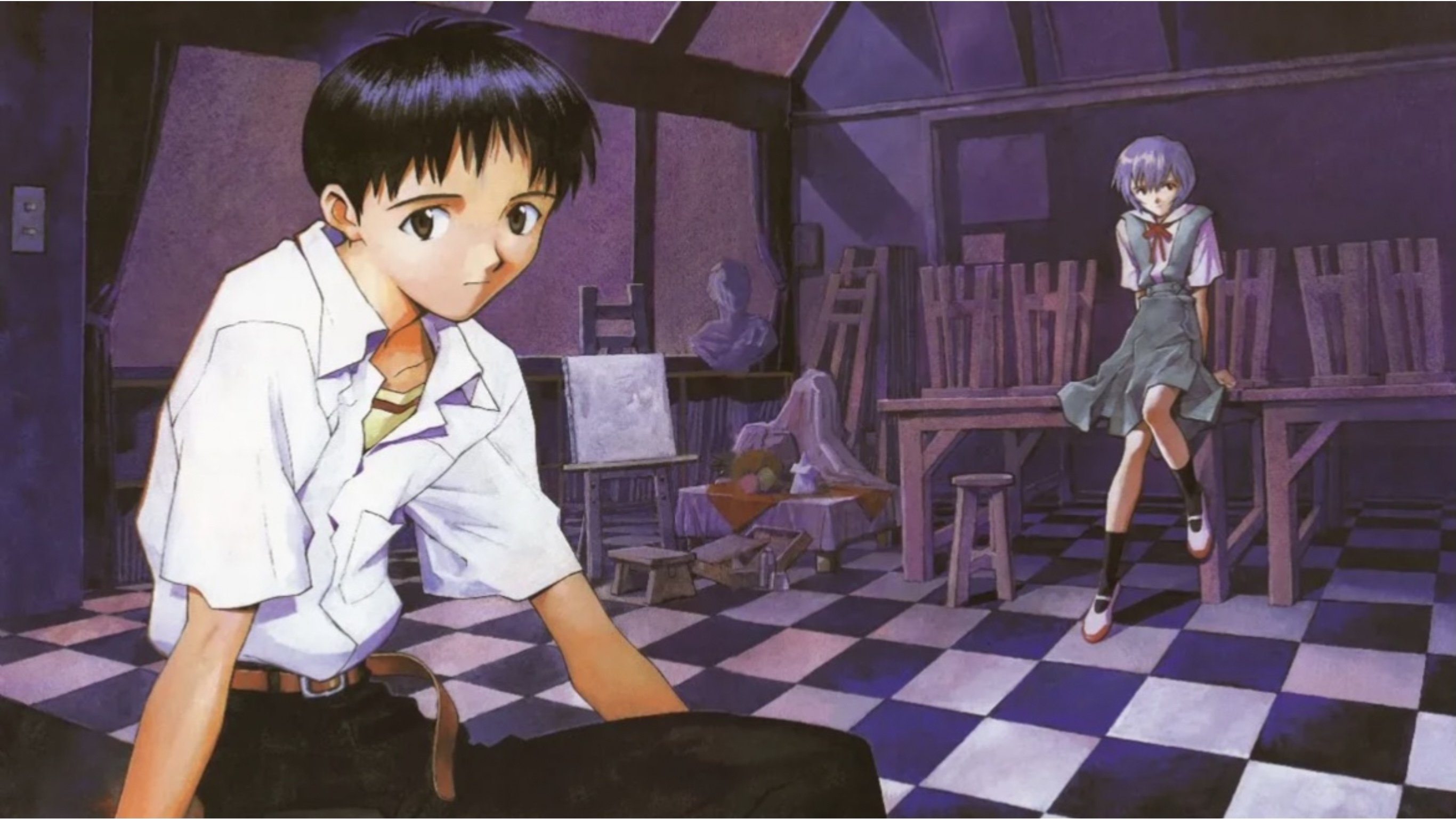 新世紀エヴァンゲリオン Genesis 0:0' THE LIGHT FROM THE DARKNESS