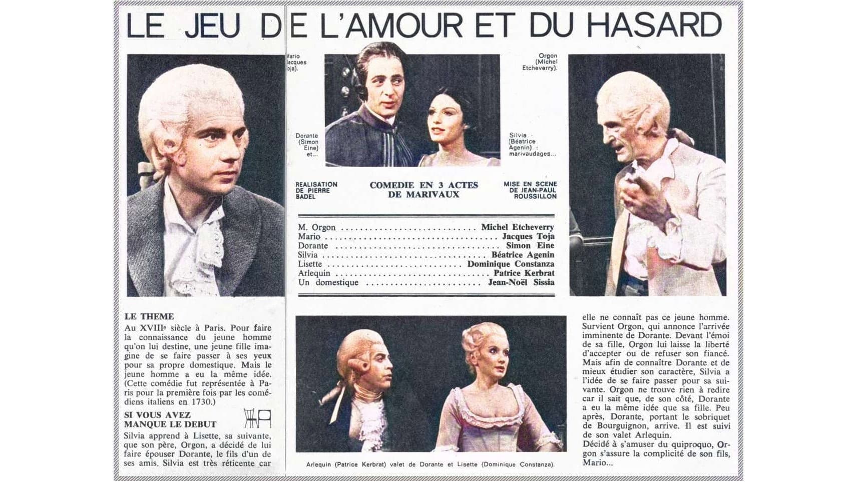 Le Jeu de l’Amour et du Hasard