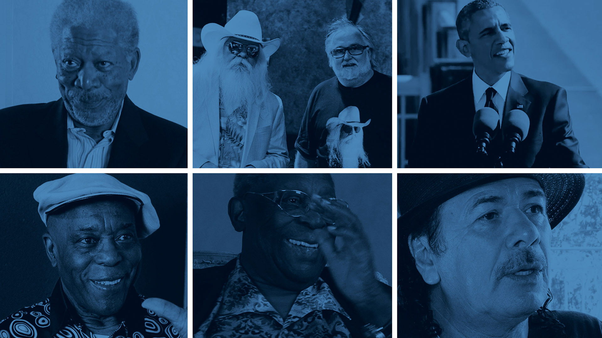 Monochrome: Black, White & Blue