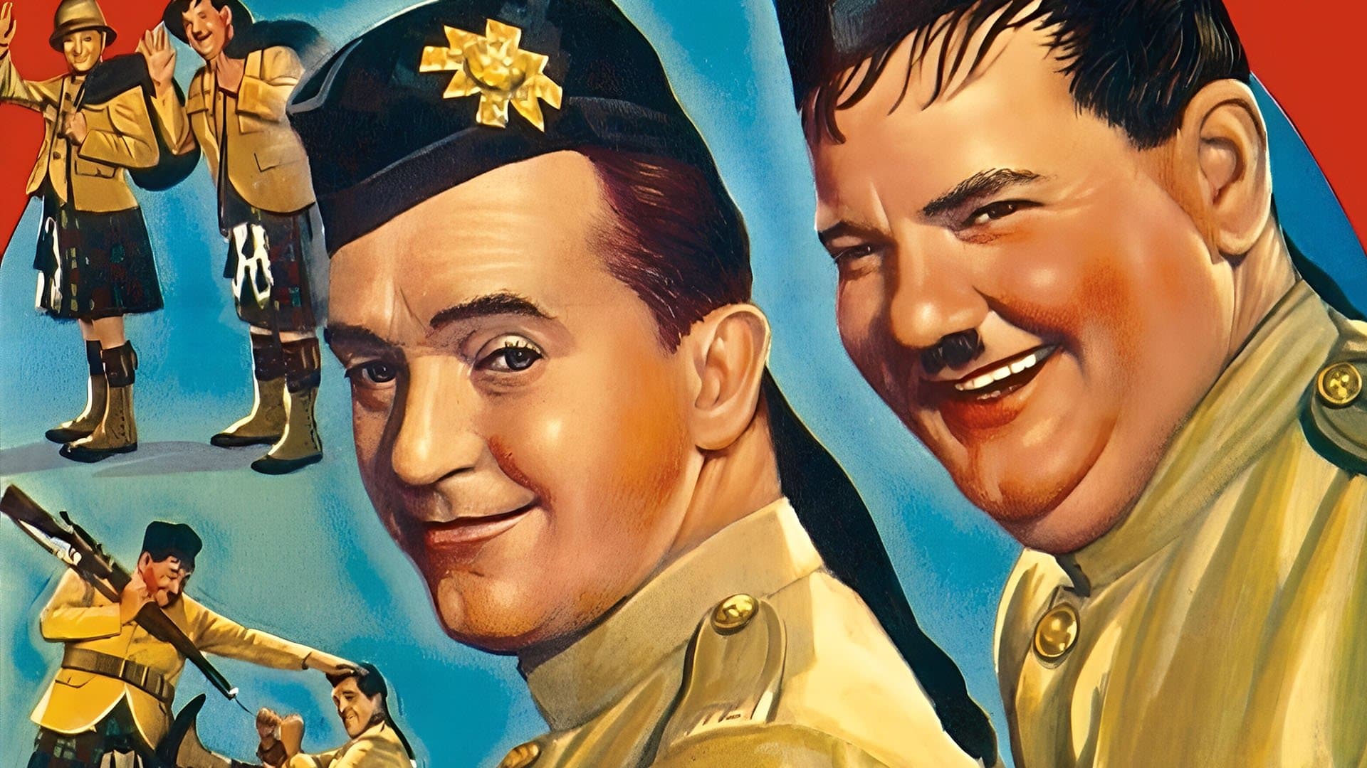 Dick und Doof - Wir sind vom schottischen Infanterie-Regiment