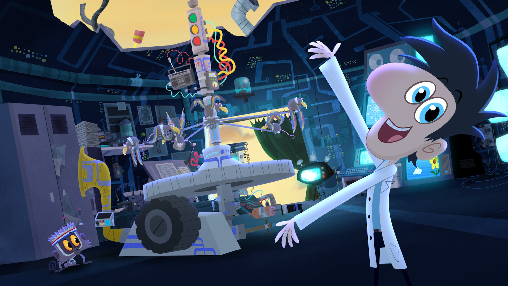 Wolkig mit Aussicht auf Fleischbällchen