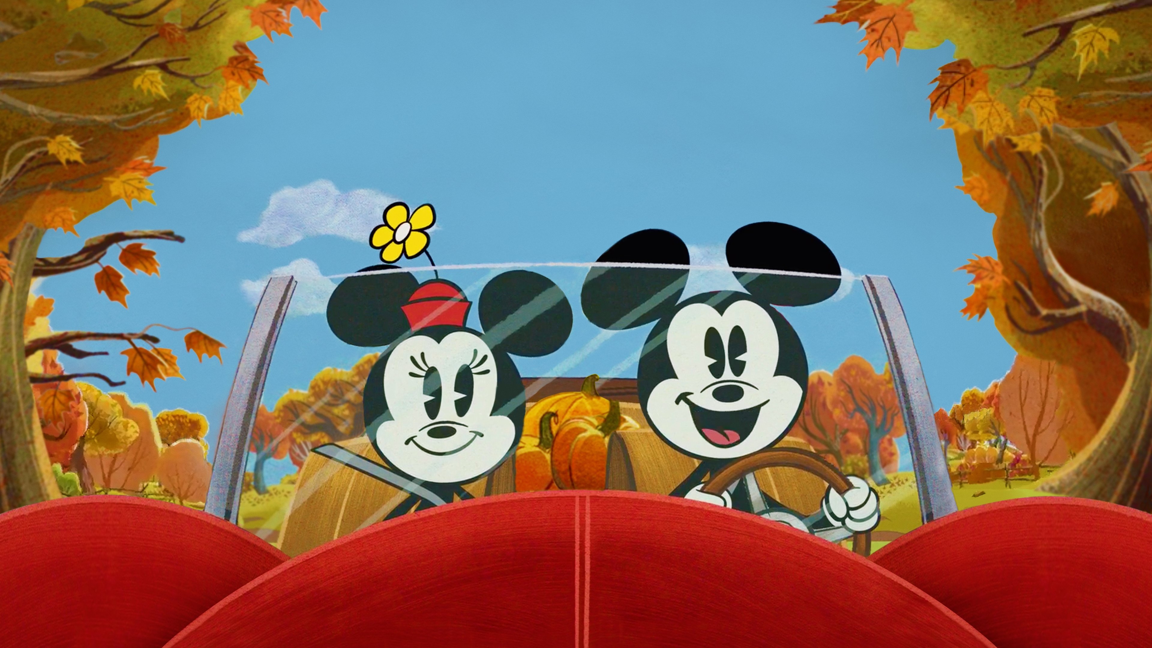 Ein wunderbarer Herbst mit Micky Maus