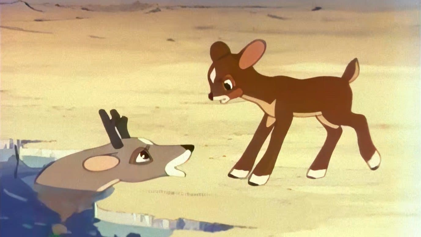 Der tapfere kleine Hirsch