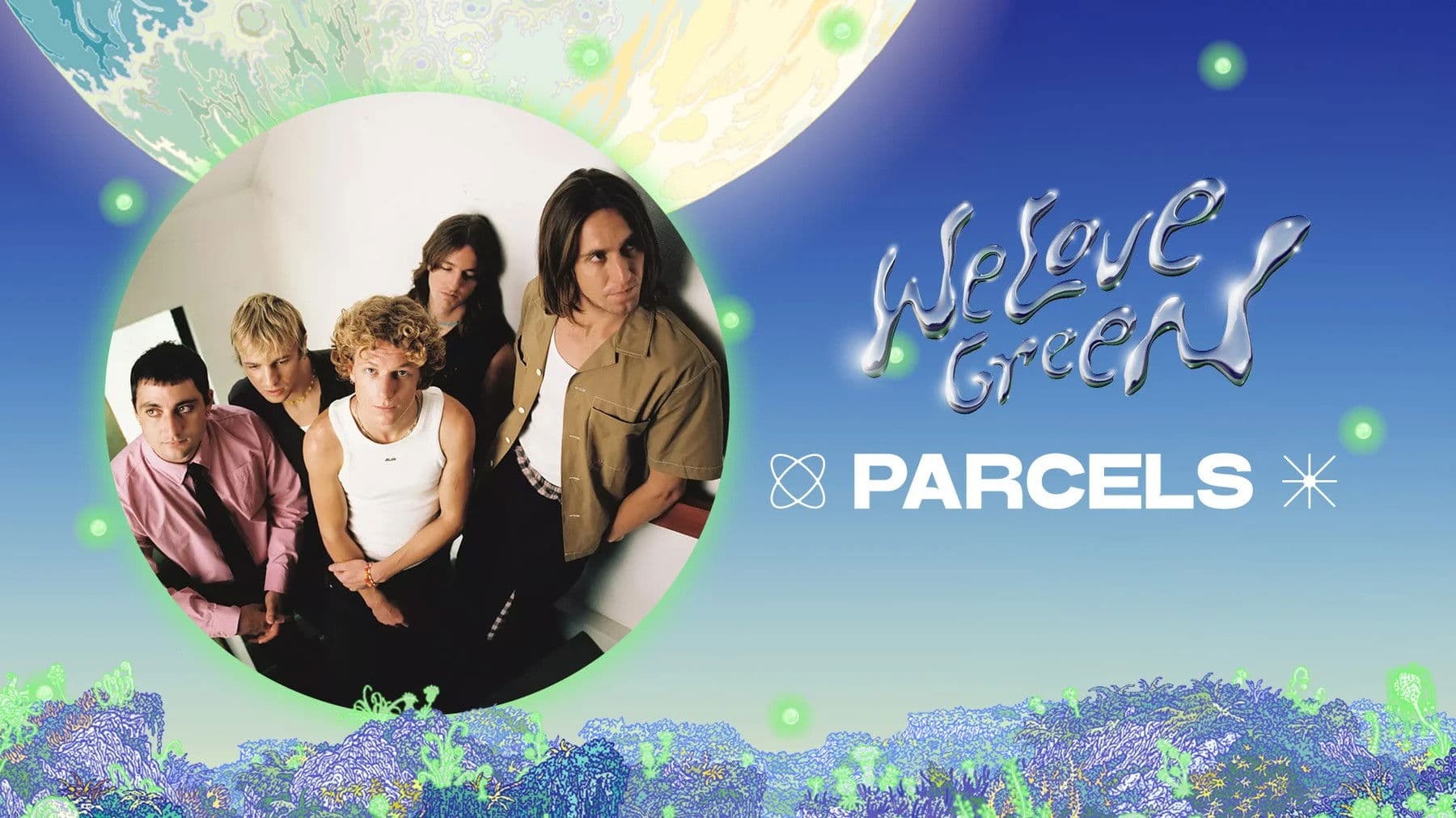 Parcels en concert à We Love Green 2025