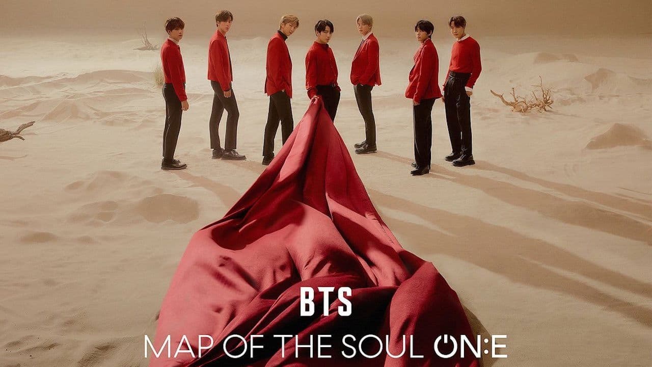 BTS MAP OF THE SOUL ON:E DVD
