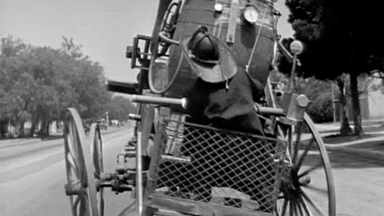 Feuerwehr und Flamme