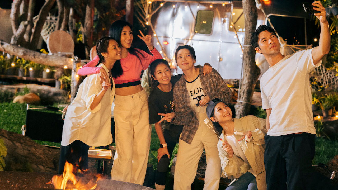 光露營就很忙了