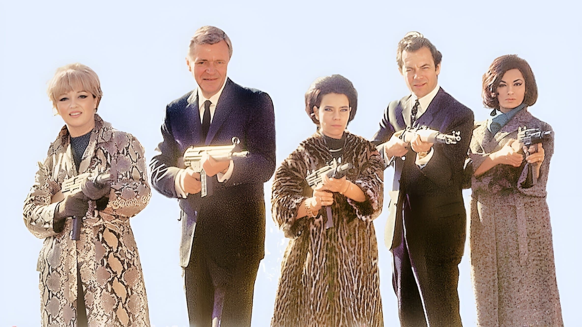 Sechs Pistolen jagen Professor Z