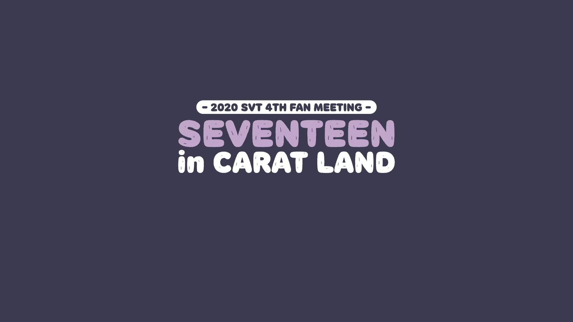 SEVENTEEN in CARAT LAND