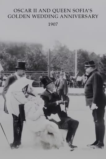 Oscar II och drottning Sofia firar guldbröllop