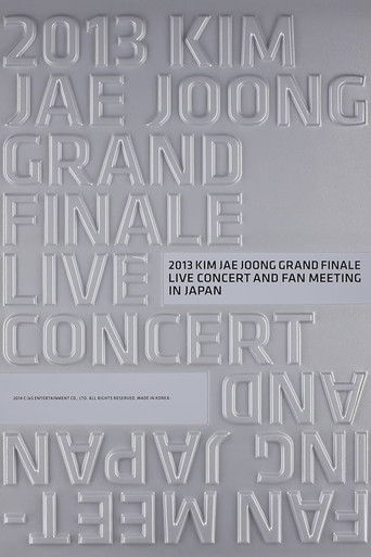 2013 KIM JAE JOONG GRAND FINALE LIVE CONCERT AND FAN MEETING IN JAPAN