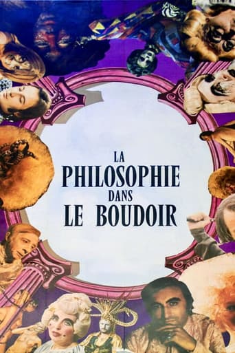 La philosophie dans le boudoir