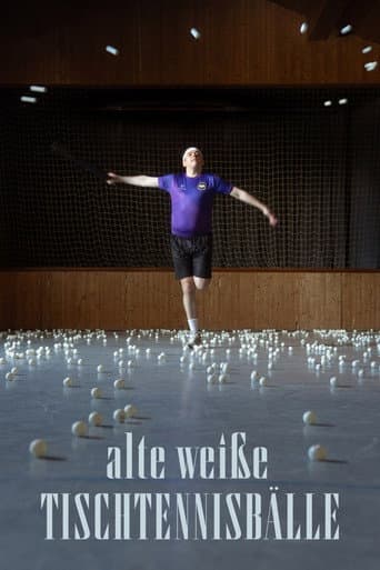 Alte Weiße Tischtennisbälle