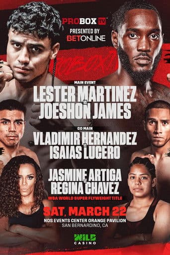 Lester Martinez vs. Joeshon James