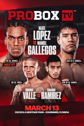 Najee Lopez vs. Manuel Gallegos