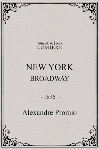 New York, Broadway