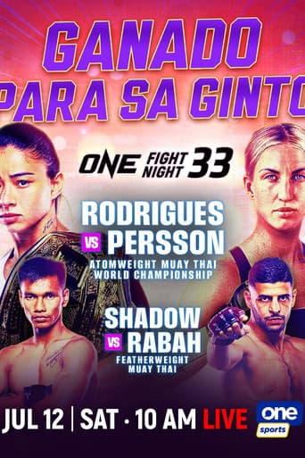 ONE Fight Night 33: Rodrigues vs. Persson