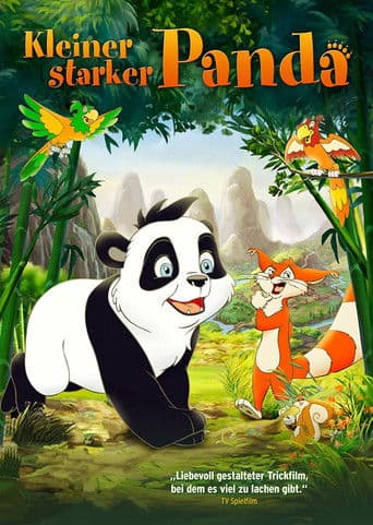 Kleiner starker Panda