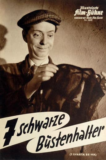 7 schwarze Büstenhalter