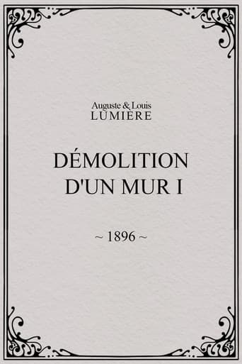 Démolition d'un mur I