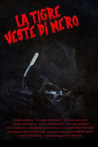 La tigre veste di nero