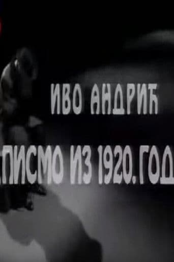 Pismo iz 1920.