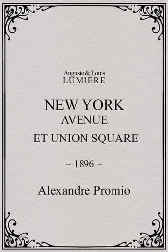 New York, Avenue et Union Square