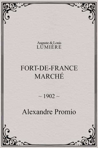 Fort-de-France : marché